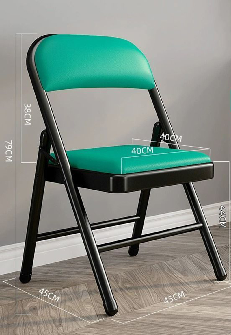 [upgraded model] black frame-green leather