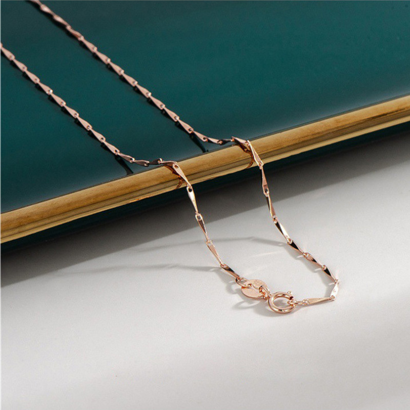 1.0mm melon seed chain Total length 40cm