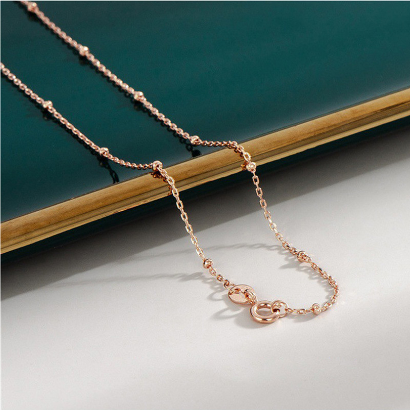 11:1.2mm calendered cross chain beads