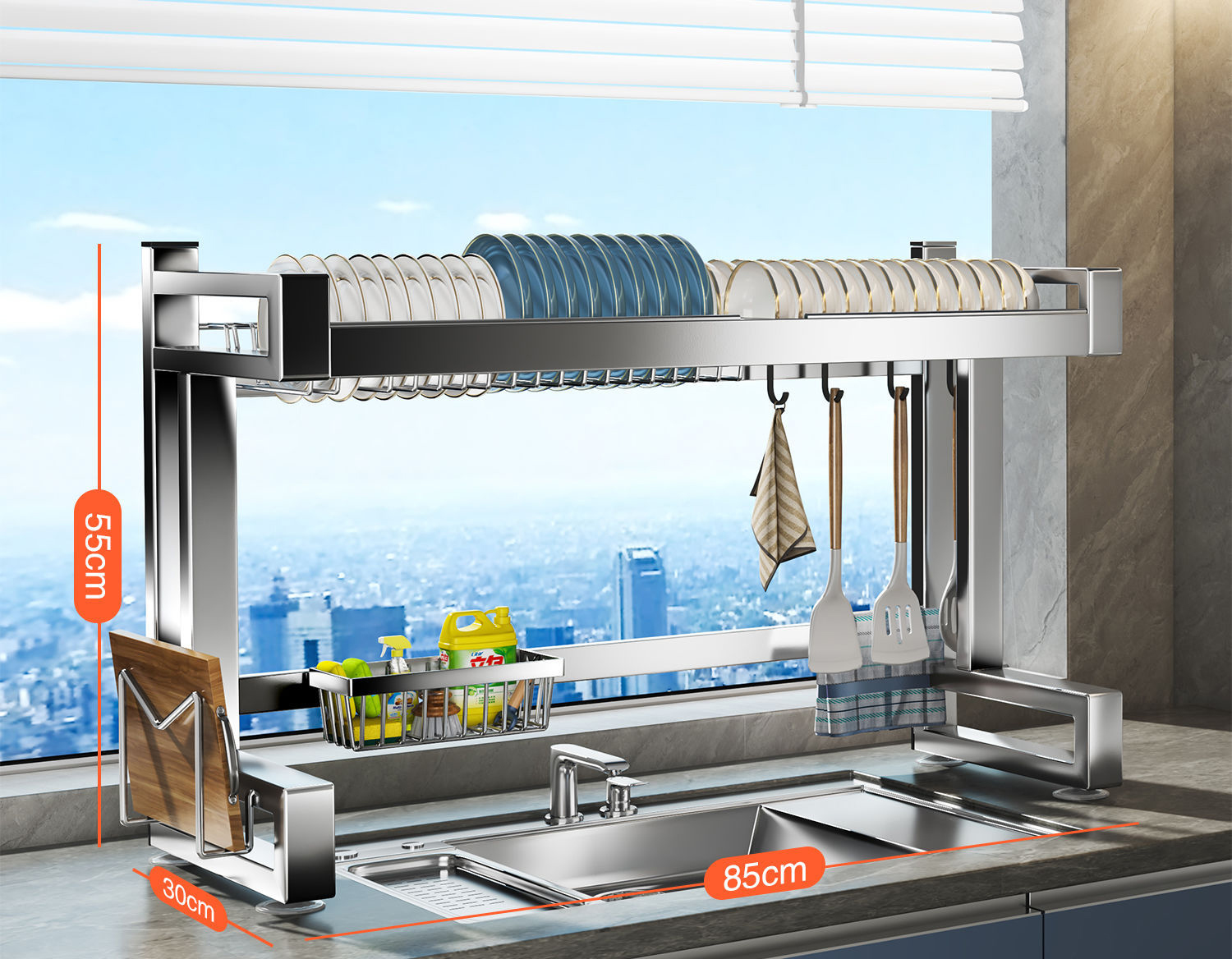 [single layer 85cm] fully equipped