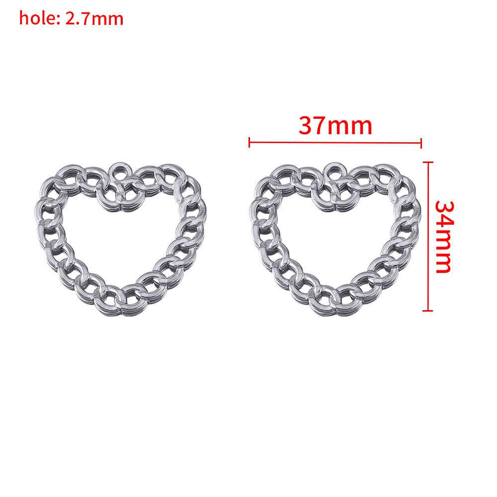 1:Steel color - heart