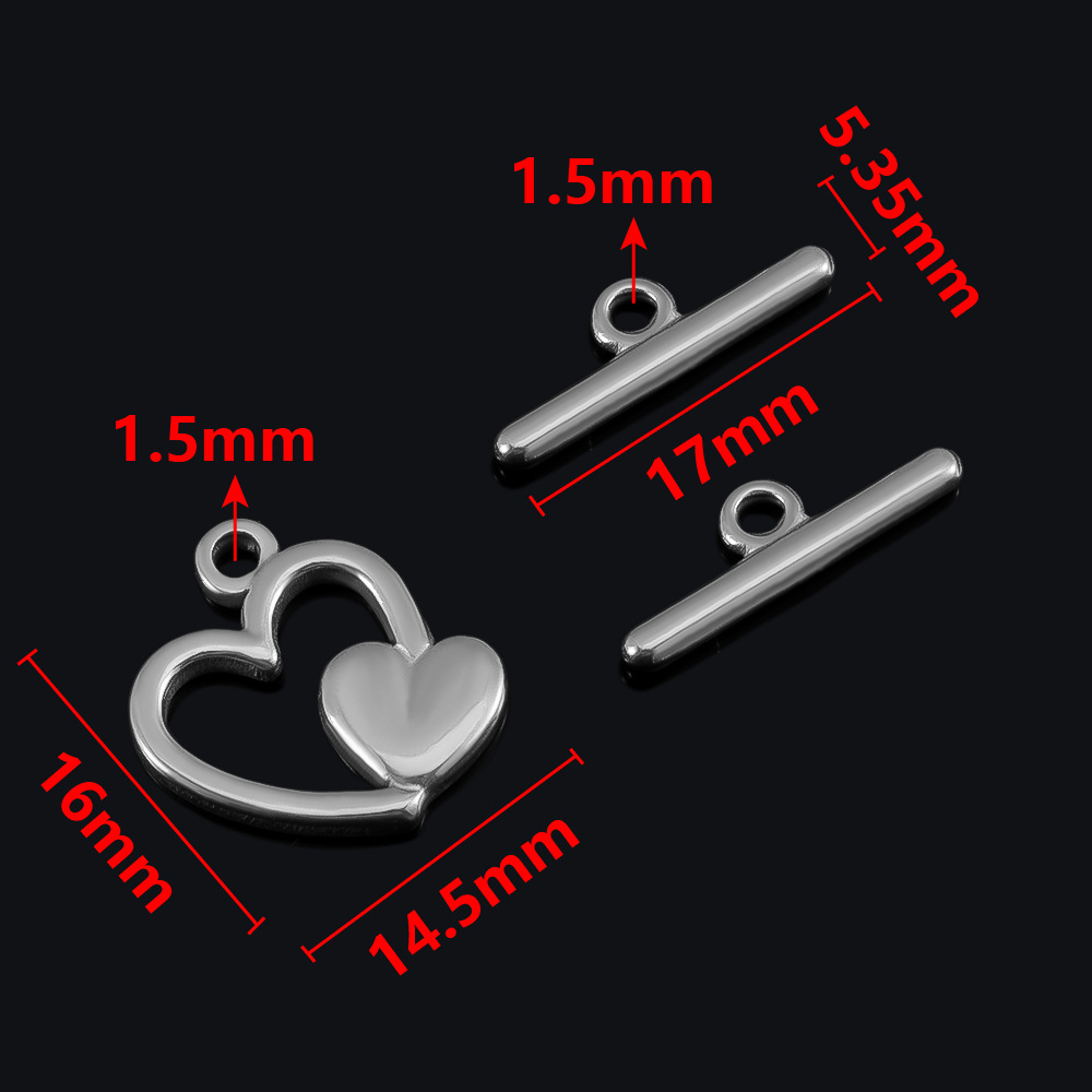 11:Steel color - heart