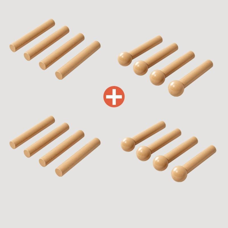 [accessories - wood grain color] 8 matchsticks   8 small wooden sticks