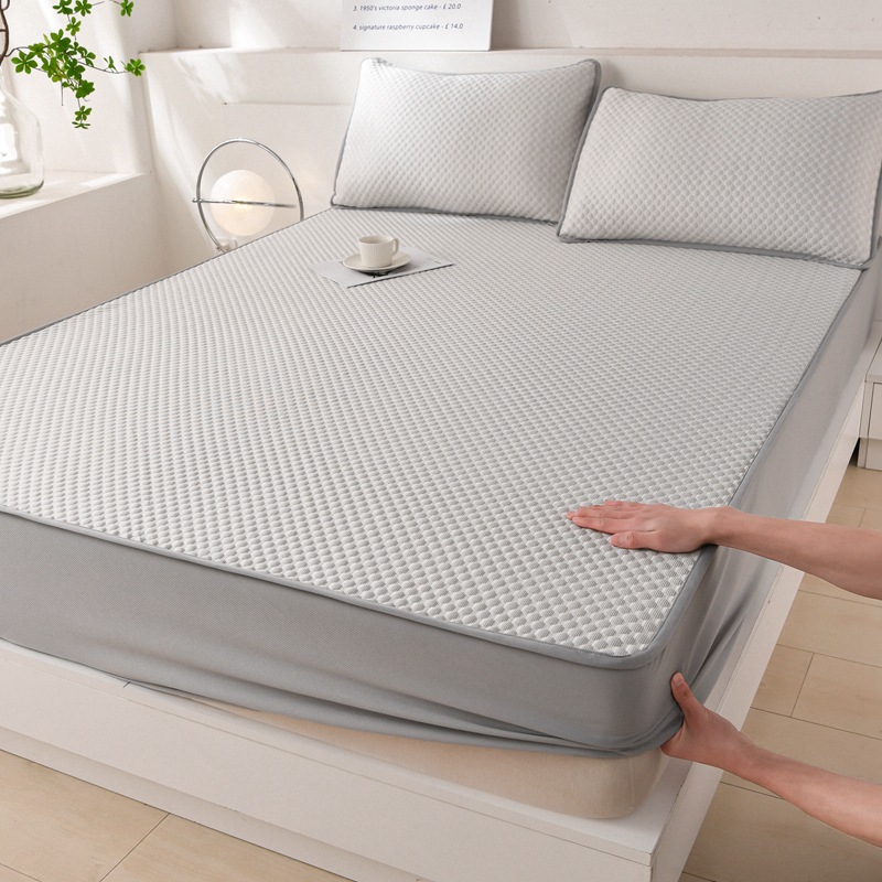 Fitted sheet - gray [solid color]