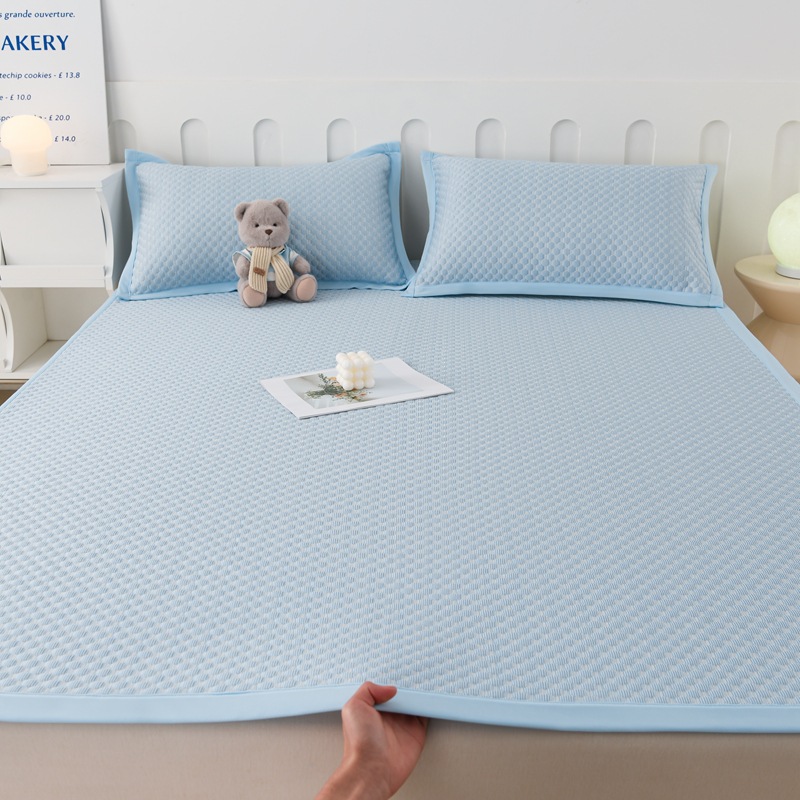 Flat bed mat -blue [solid color]