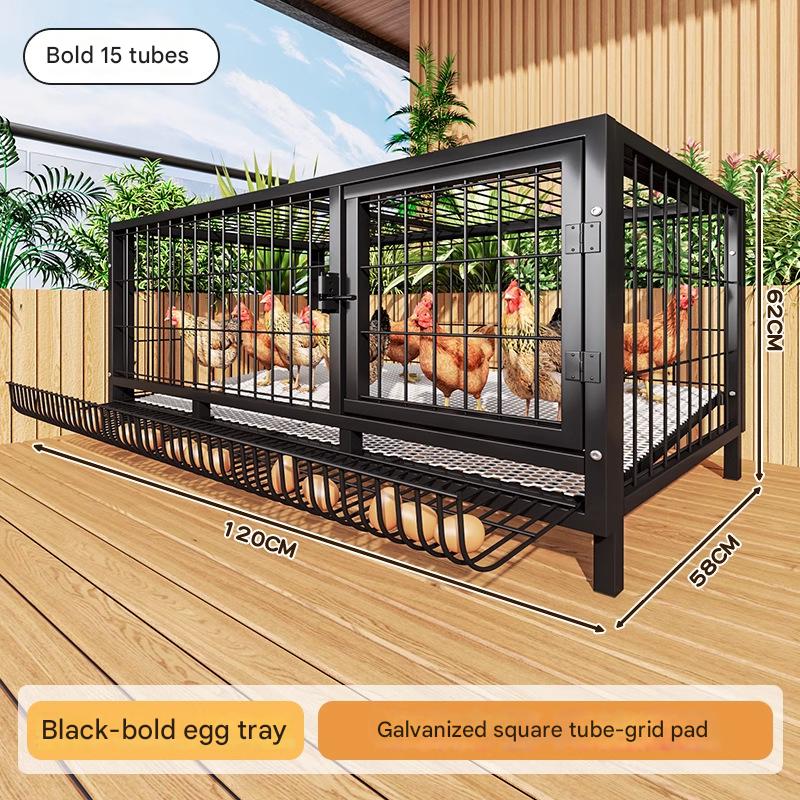 [automatic egg collect] 120 black   egg tray