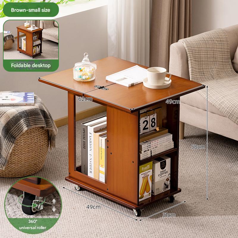 side table-brown small