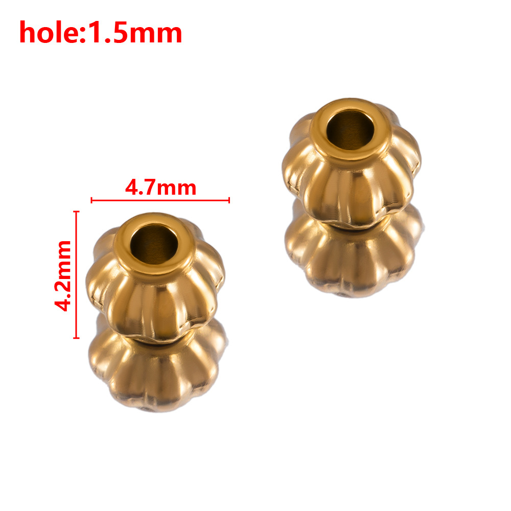 7:Golden lantern beads-4.7mm