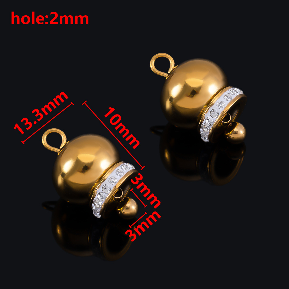 Gold - diamond on the bottom