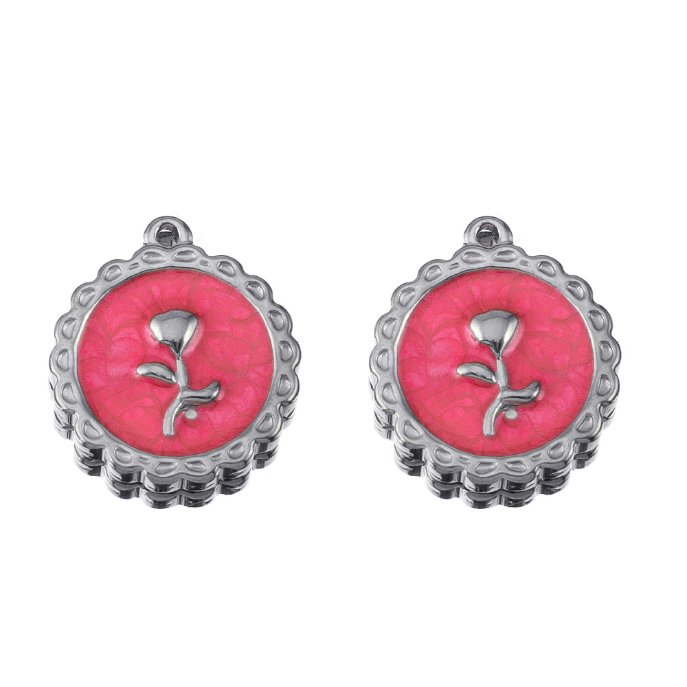 12:Rose red-steel color