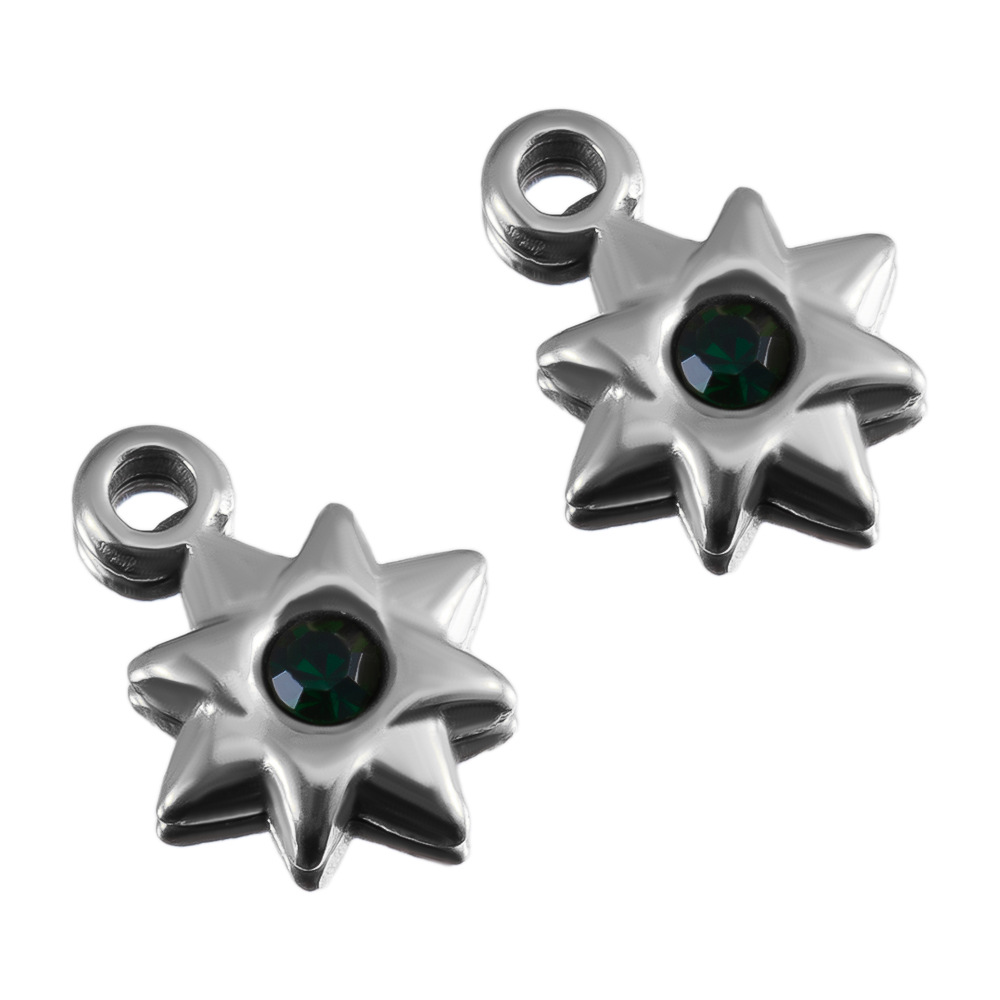 29:Steel color-dark green-8mm