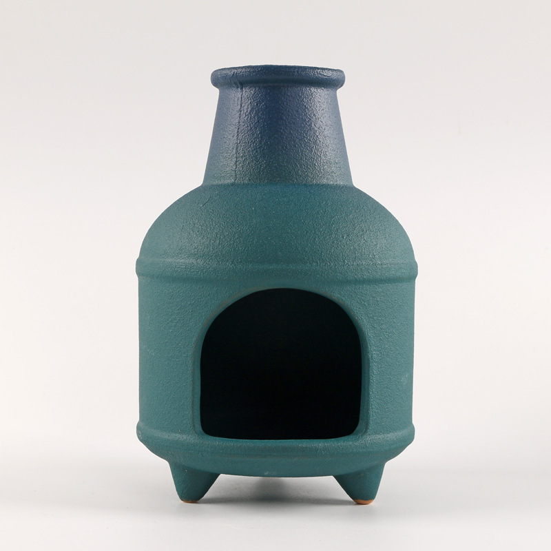 7:Three-legged chimney blue