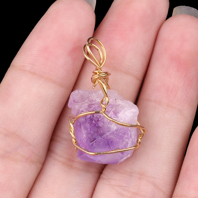 3:Light amethyst teeth