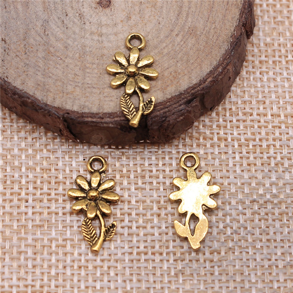 2 color de oro antiguo