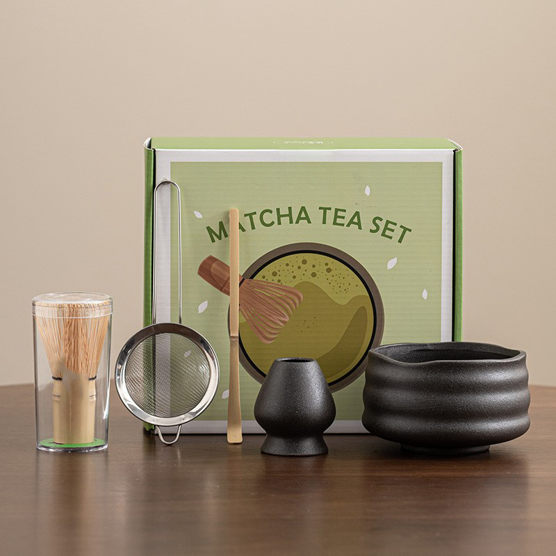 Threaded five-piece set black