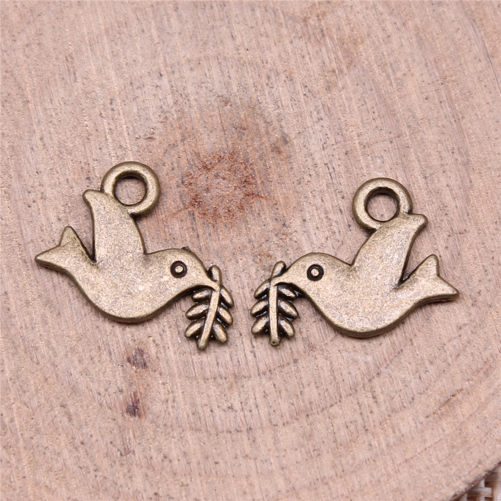 2 antique bronze color