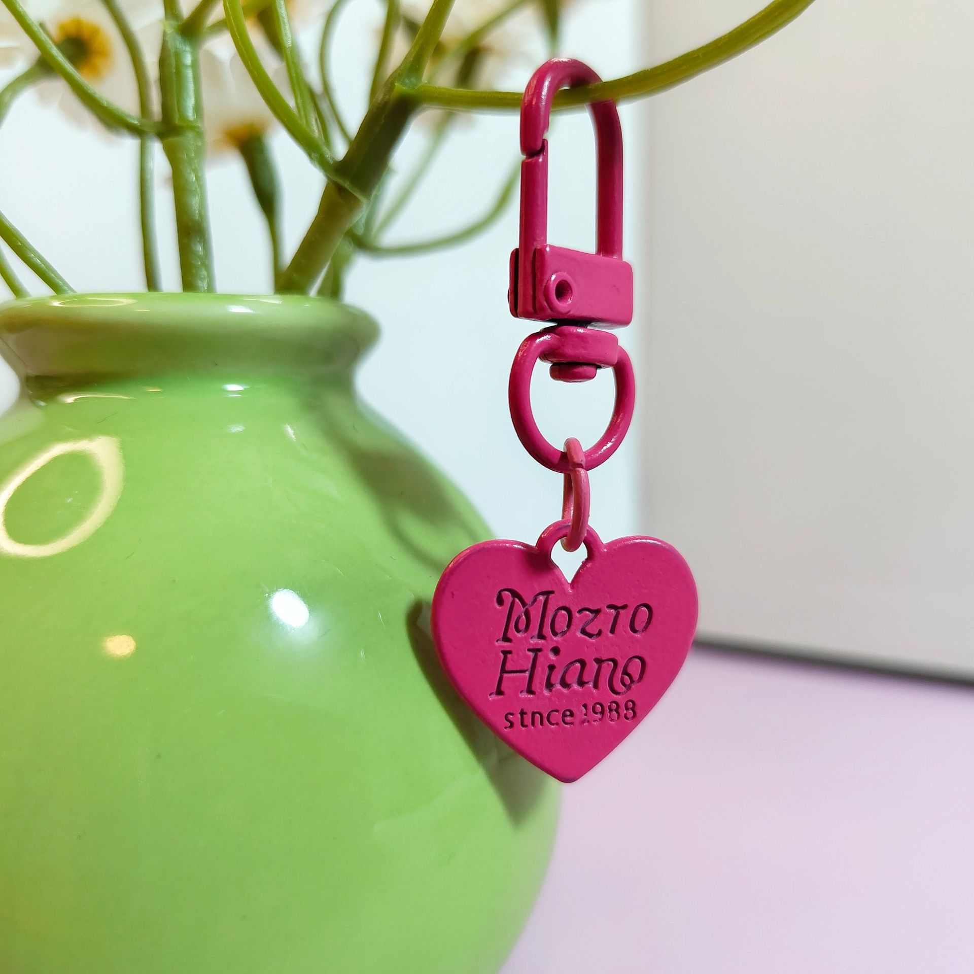 9:Rose red love door buckle