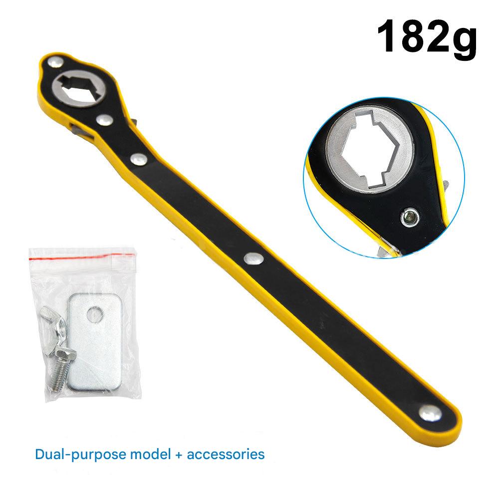 cross and hex type with parts