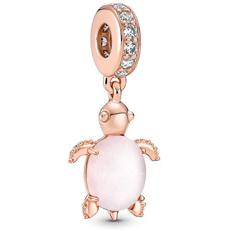 6:Rose gold oil painting