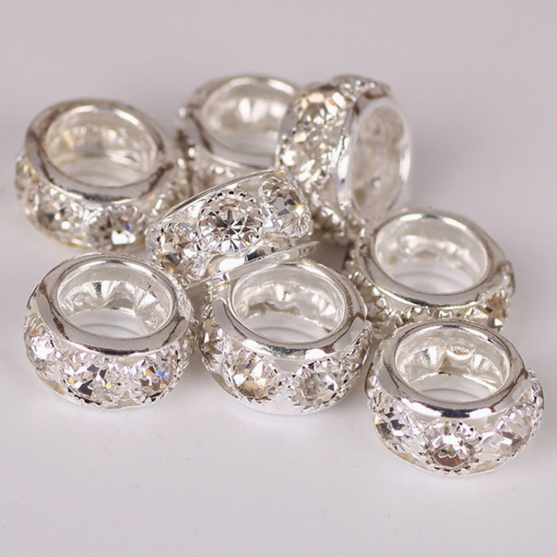 Silver 12mm drill ring