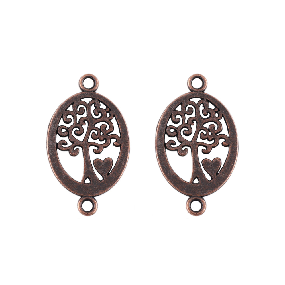 4:13x 17mm/ life tree ancient red copper