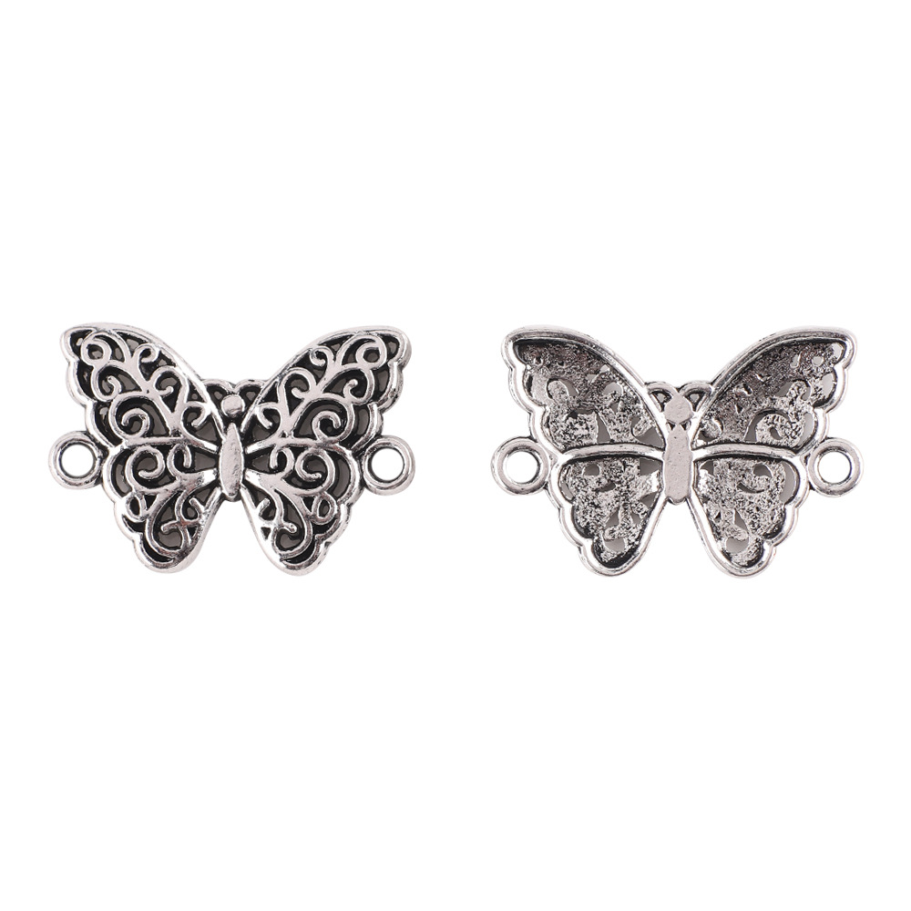 10:14x 20mm/ butterfly ancient silver