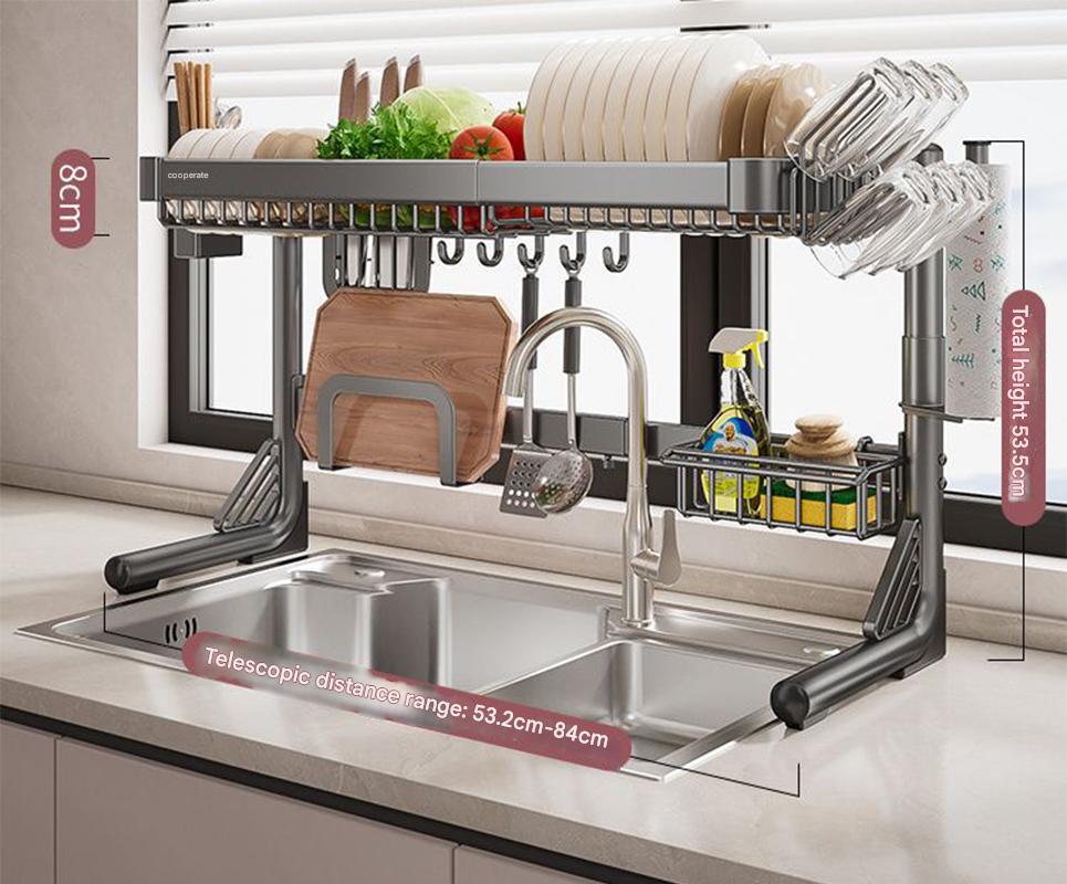 Black single layer with accessories