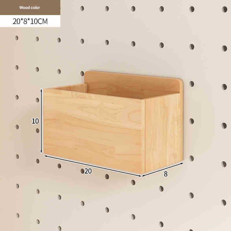 Solid wood square storage box 20*8*10