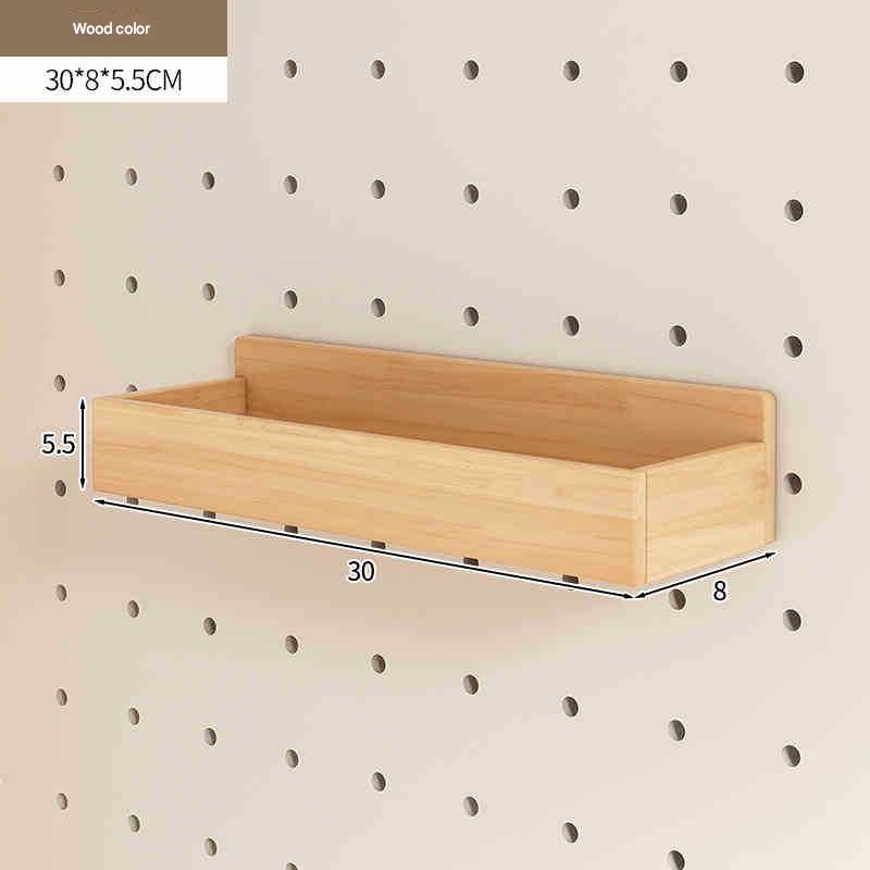 Solid wood square storage box 30*8*5.5