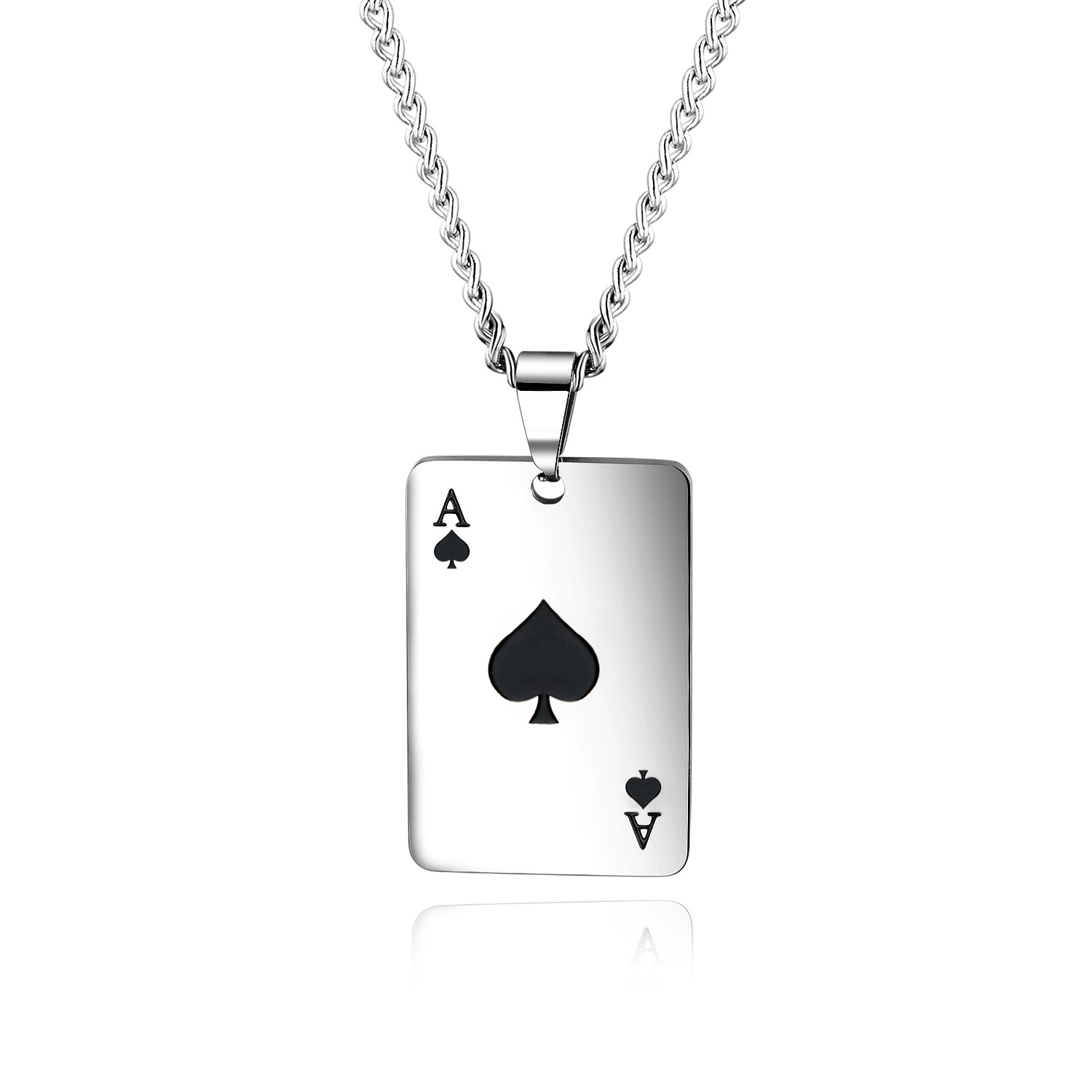 1:Spades Single Pendant