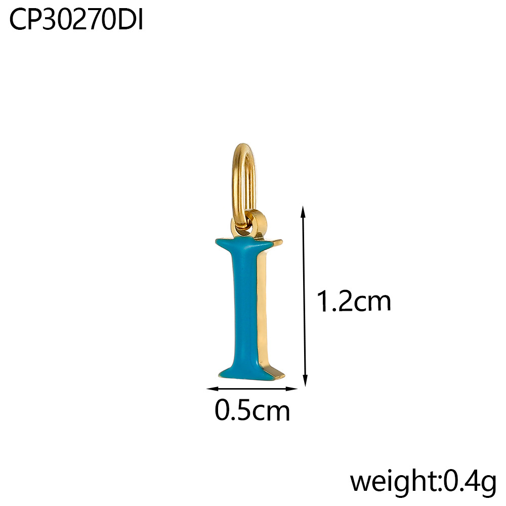 12:Oil drop letter-i