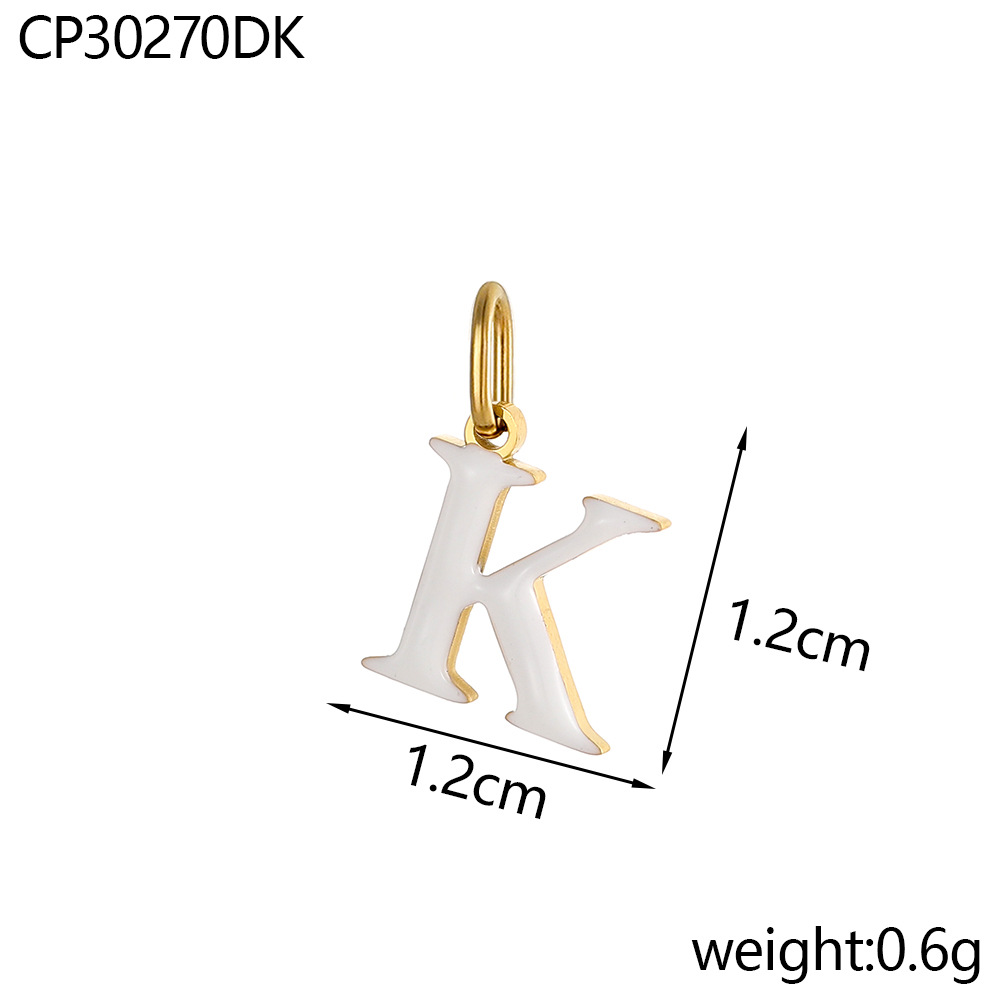 14:Oil drop letter-k