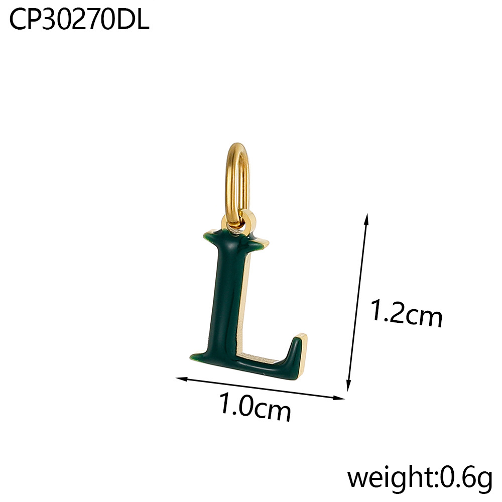 15:Oil drop letter-l