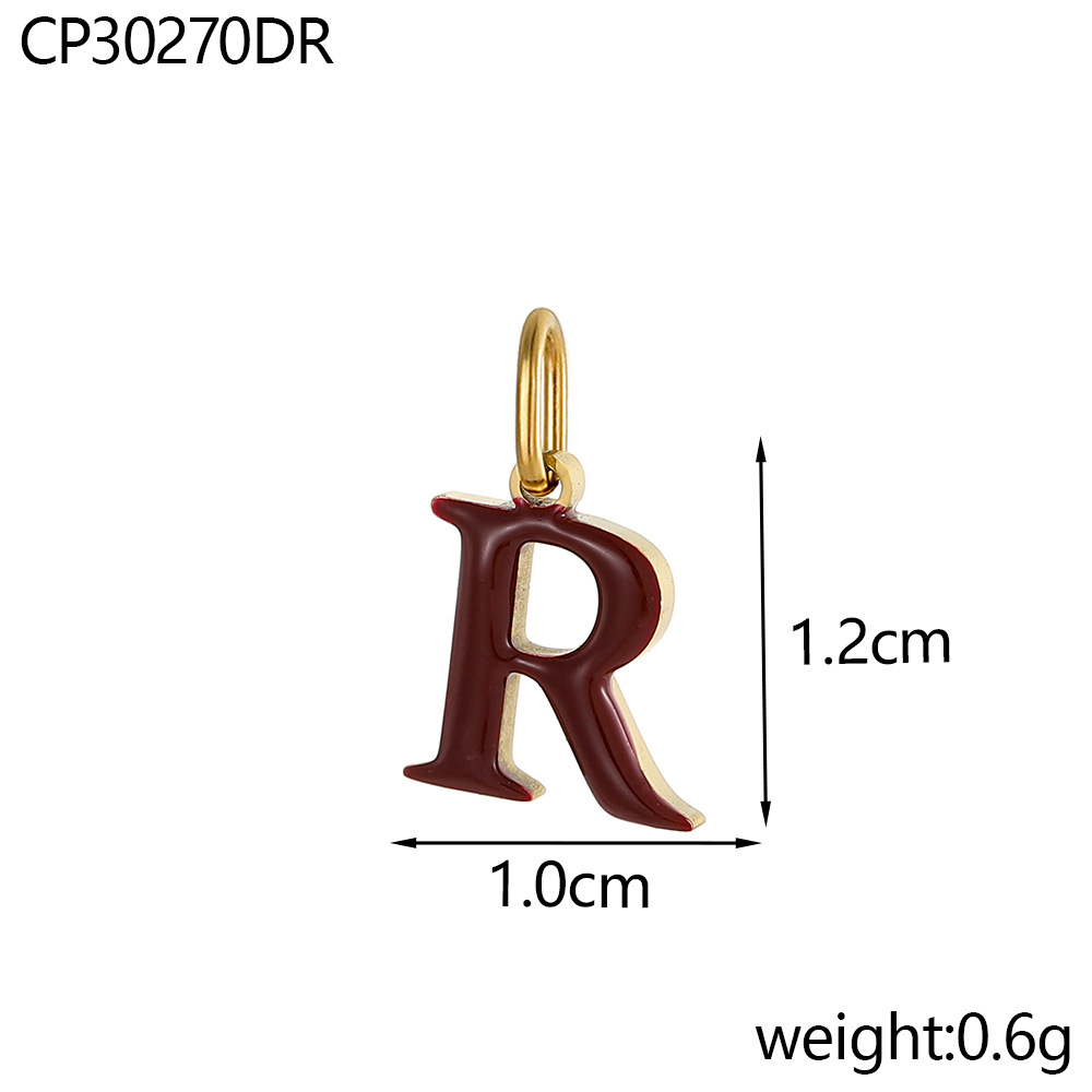 21:Oil drop letter-r
