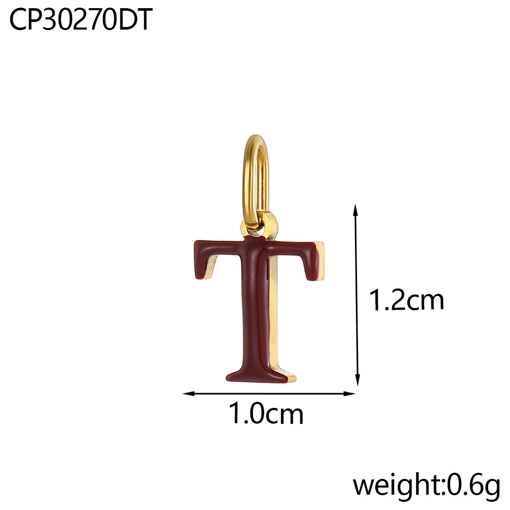 23:Oil drop letter-t