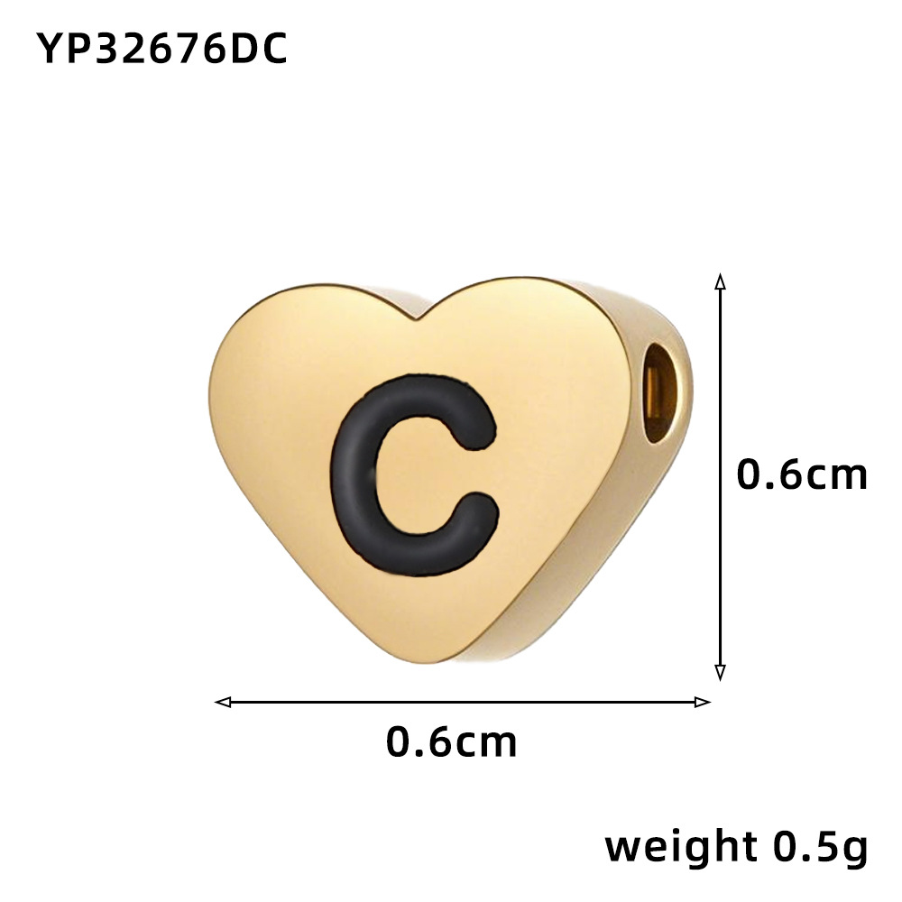 6:Love oil drop letter-c