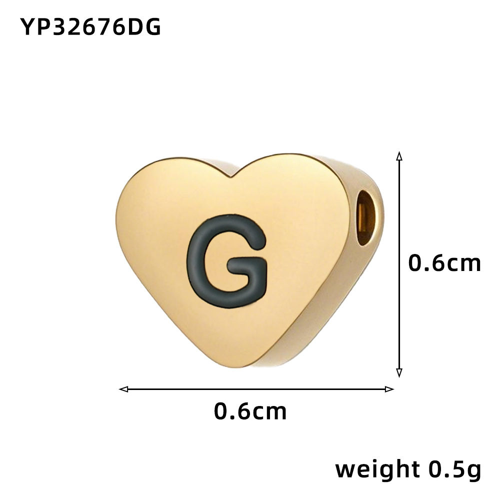 10:Love oil drop letter-g