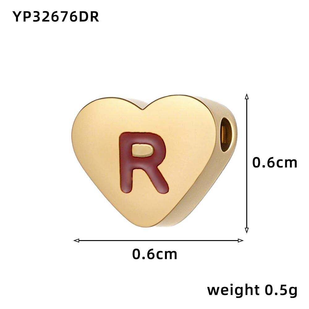 21:Love oil drop letter-r