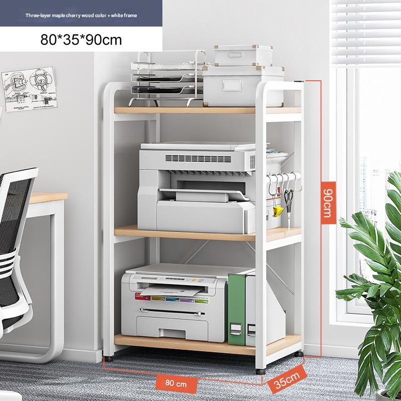 Widening 80cm Three-layer Cherry   White Frame Thickened Layer