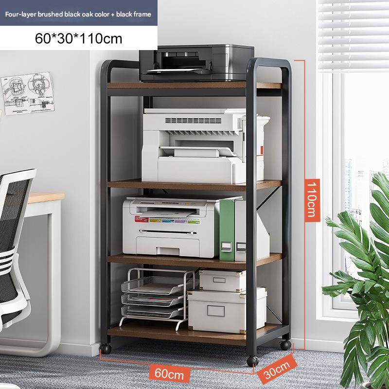 With Pulley Four-Layer Brushed Black Oak   Back Frame