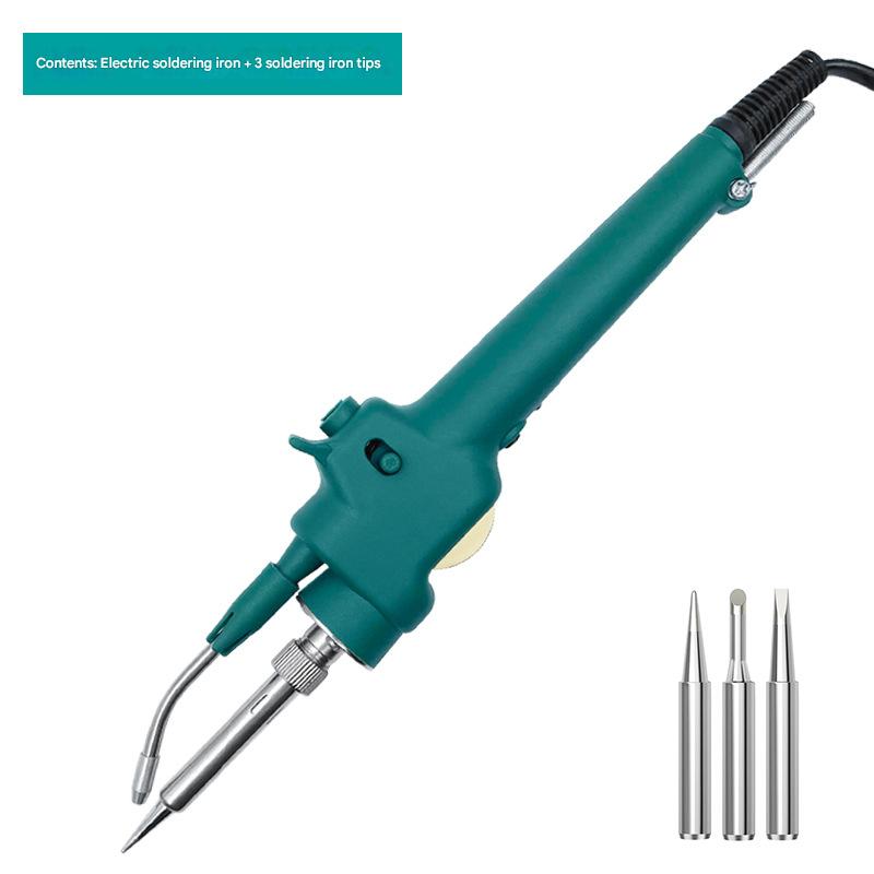 60W straight handle solder gun 3 different head