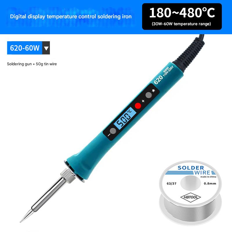 620 digital display soldering iron   50g tin wire