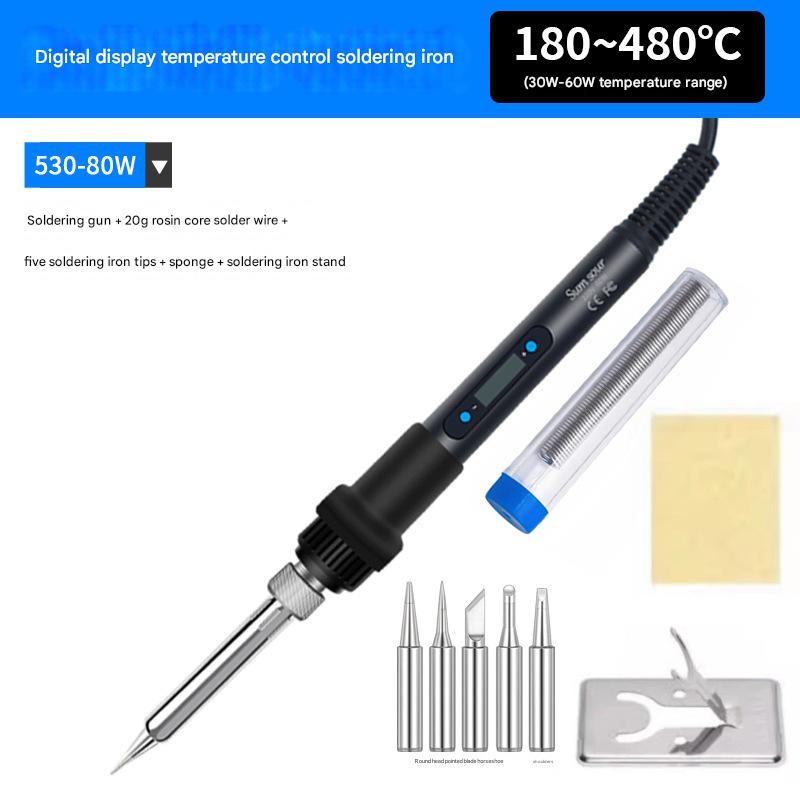 530 digital display   simple stand   pen holder tin wire   5 heads   sponge