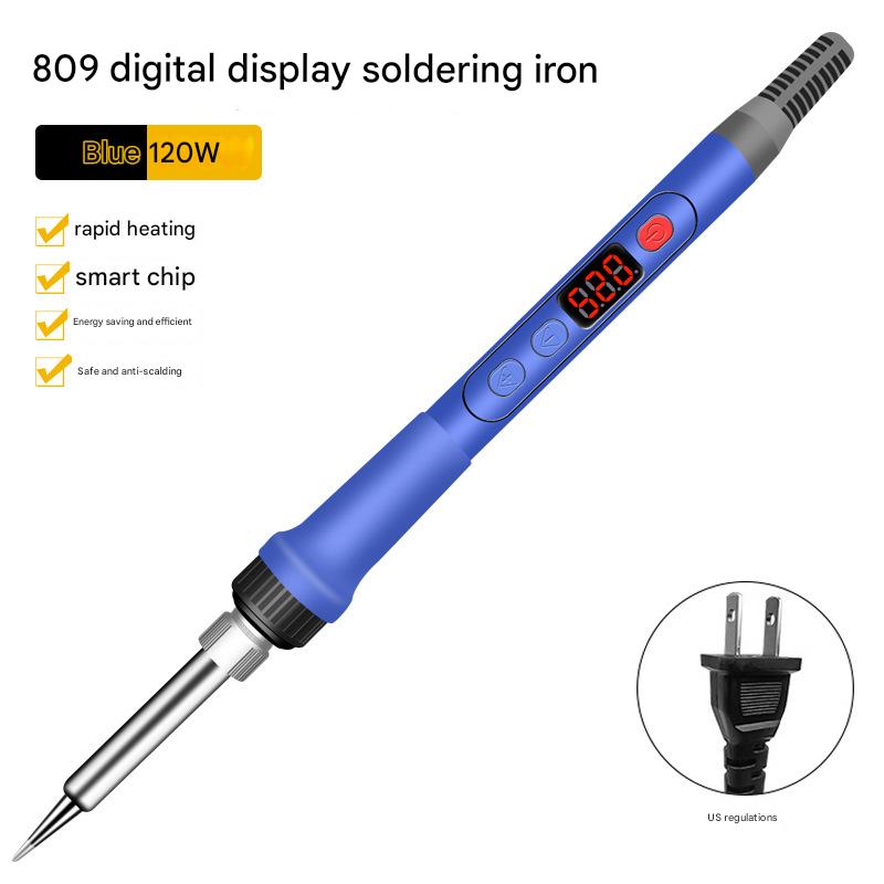 120W/809 digital display electric soldering iron American Standard/10V