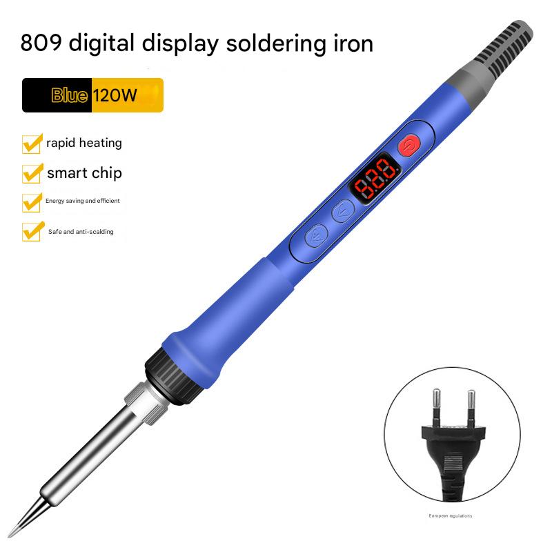 120W/809 digital display electric soldering iron European standard