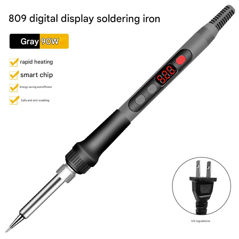 90W/809 digital display electric soldering iron American Standard/110V