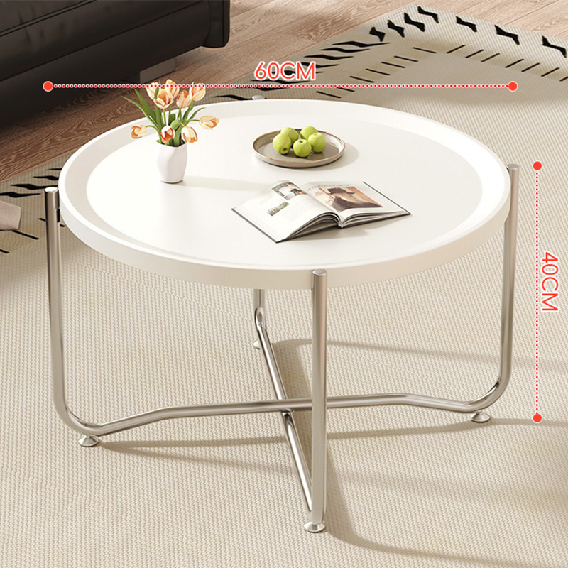 Silver shelf   white desktop