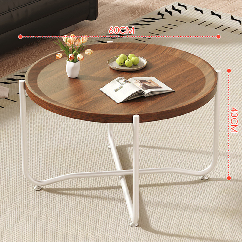 White shelf   walnut desktop