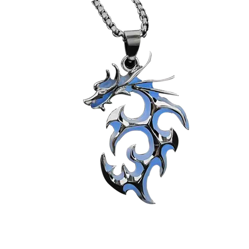 1:Blue Dragon with stainless steel corn kernels
