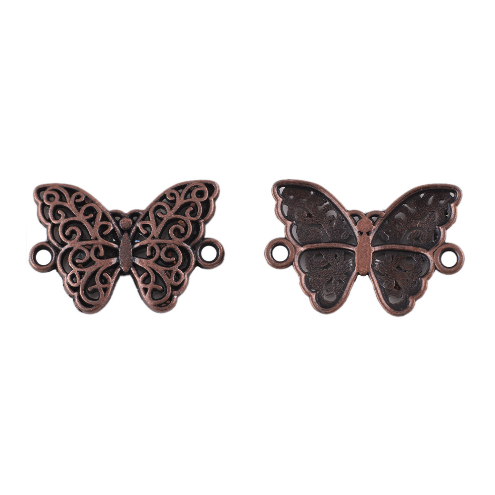 14x20mm/ Butterfly Ancient Red Copper